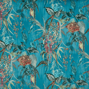 Prestigious Botanist Peacock (pts103) Fabric